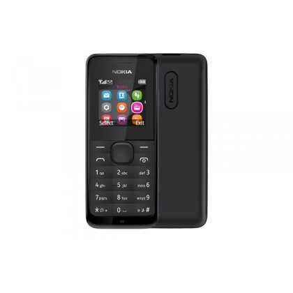 Nokia 105 - Black Sim Free Mobile Phone